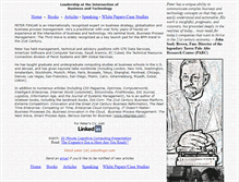 Tablet Screenshot of peterfingar.com